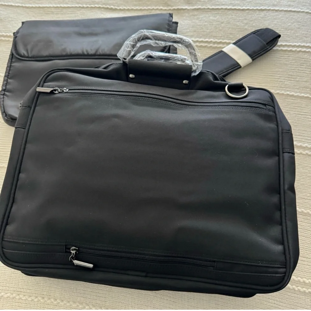 NWT Lancaster Italy Document Laptop Holder Business Large Briefcase Bag
